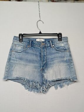 BKE Light Wash Distressed Denim Cutoff Shorts